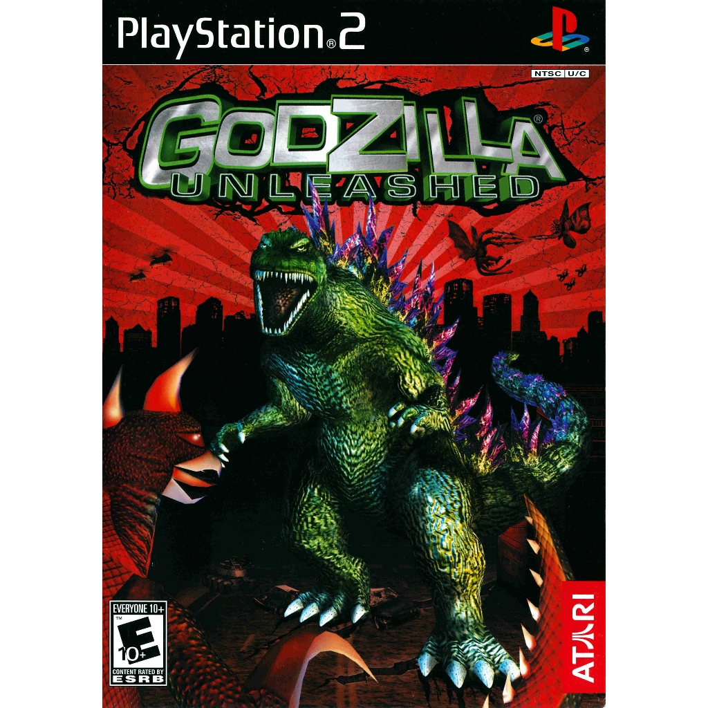 KASET PS2 GODZILLA UNLEASHED