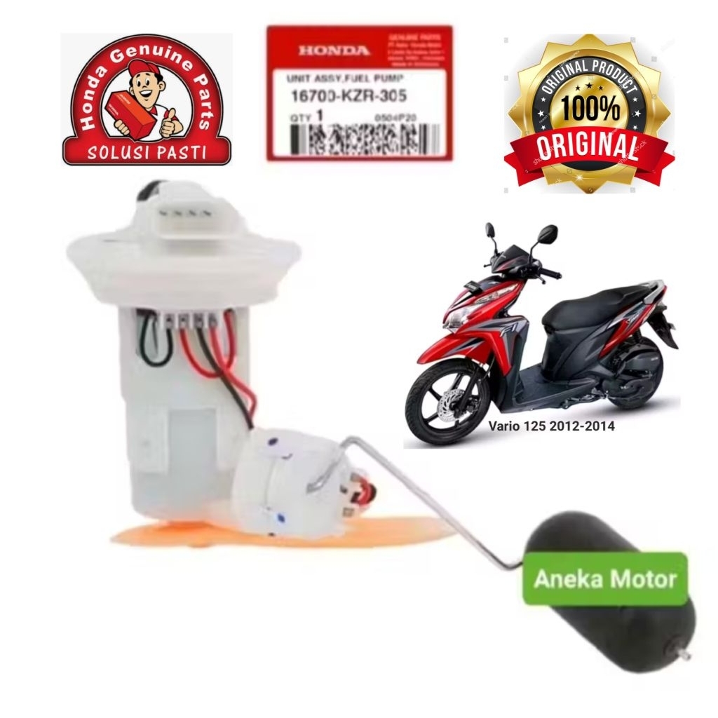 16700 KZR 305 AHM Fuelpump Fuel Pump Pompa Bensin Rotak Honda Vario 125 Fi Helm in Vario 125 Techno 