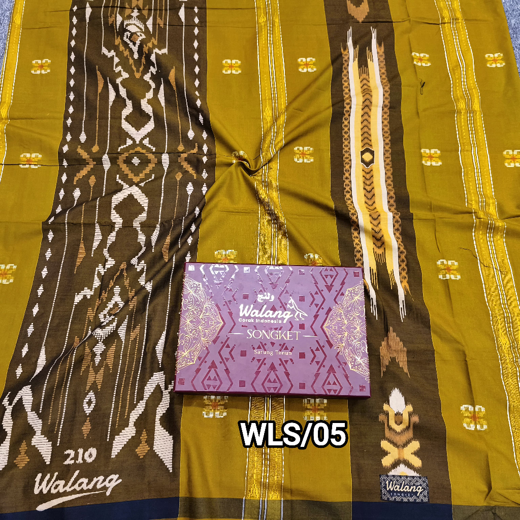SARUNG WALANG  SIGNATURE   KAIN RAYON TIMBUL SONGKET DOBY