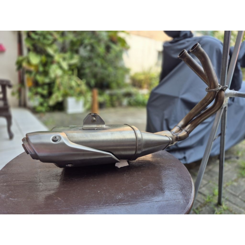 Knalpot ori copotan Ninja650 Z650 moge exhaust original er6 er6n er6f