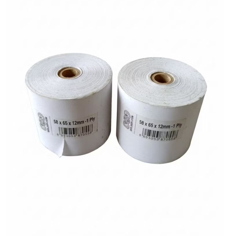 register rolls 58x65x12mm-1 ply. (3pcs)
