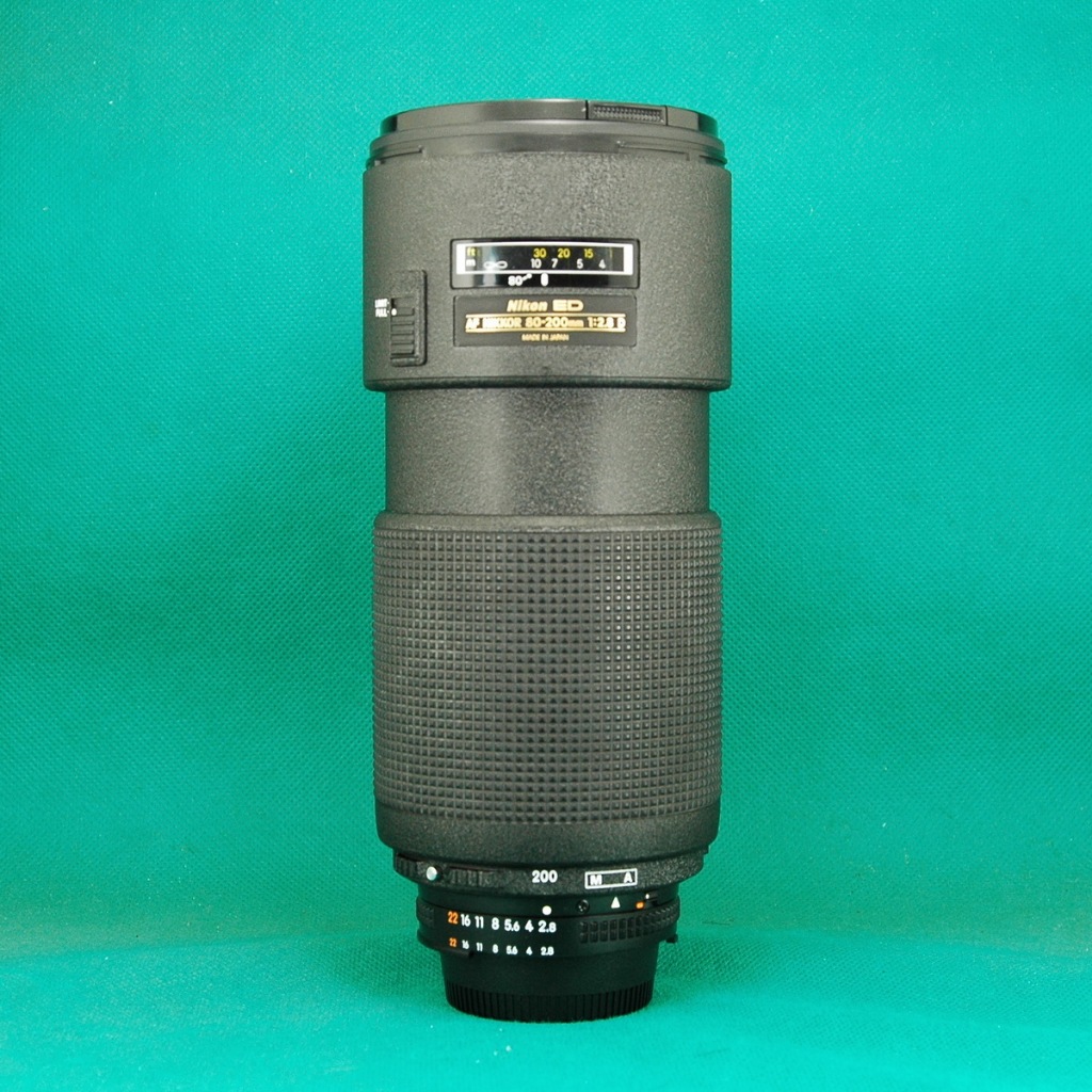 Lensa Tele Nikon AF 80-200 mm F 2.8 D Gen 2 / AFD / AF-D 80-200mm F2.8 Gen II Mulus Mantap