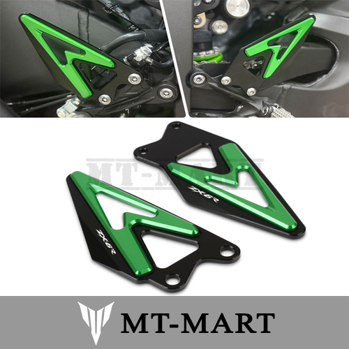 Motorcycle Footrest Heel Guard For ZX6R 2019-2025 - Footstep Pelindung Tumit Kawasaki Ninja ZX6R 201