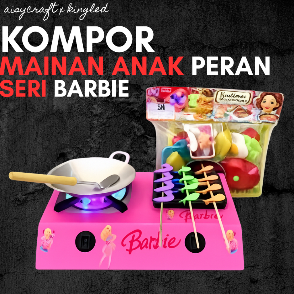 Kompor Led Mainan Anak / Kompor Mainan Masak Masakan / Kompor Mainan Bisa Nyala