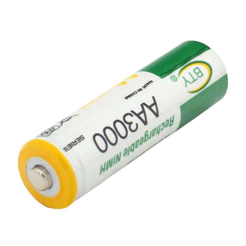 Battery Baterai Batere cas charger ces rechargeable AA BTY NiMH 3000mAH 3000 Mah