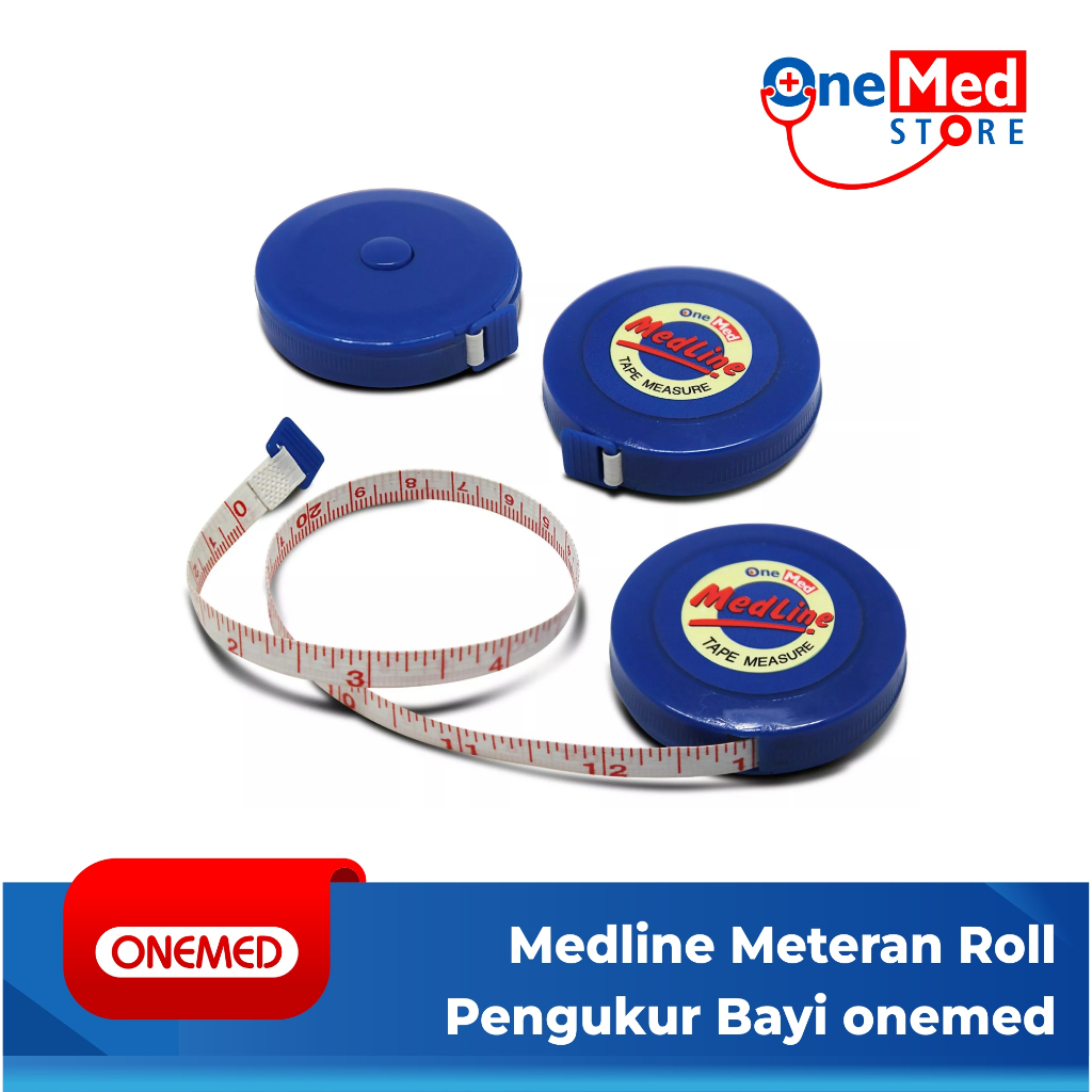 Metlin Metline Medline Meteran Roll Pengukur Bayi onemed