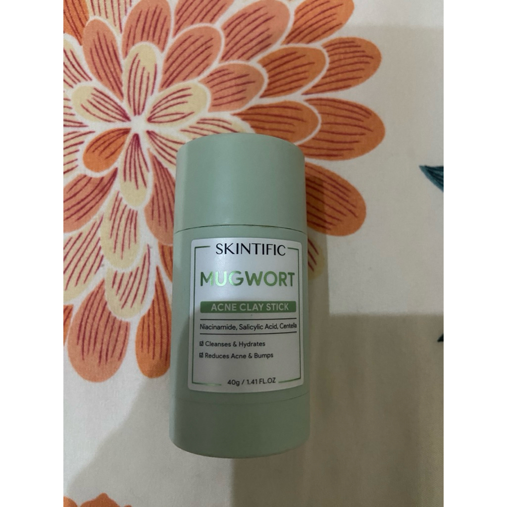 preloved skintific clay mask stik mugword