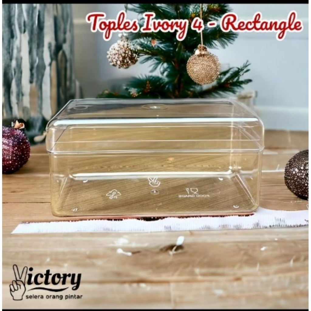 Toples Ivory Rectangle