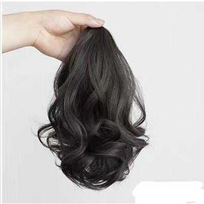 JEPIT RAMBUT PALSU GELOMBANG / JEPIT RAMBUT PALSU TEBAL DAN PANJANG / RAMBUT EKOR KUDA