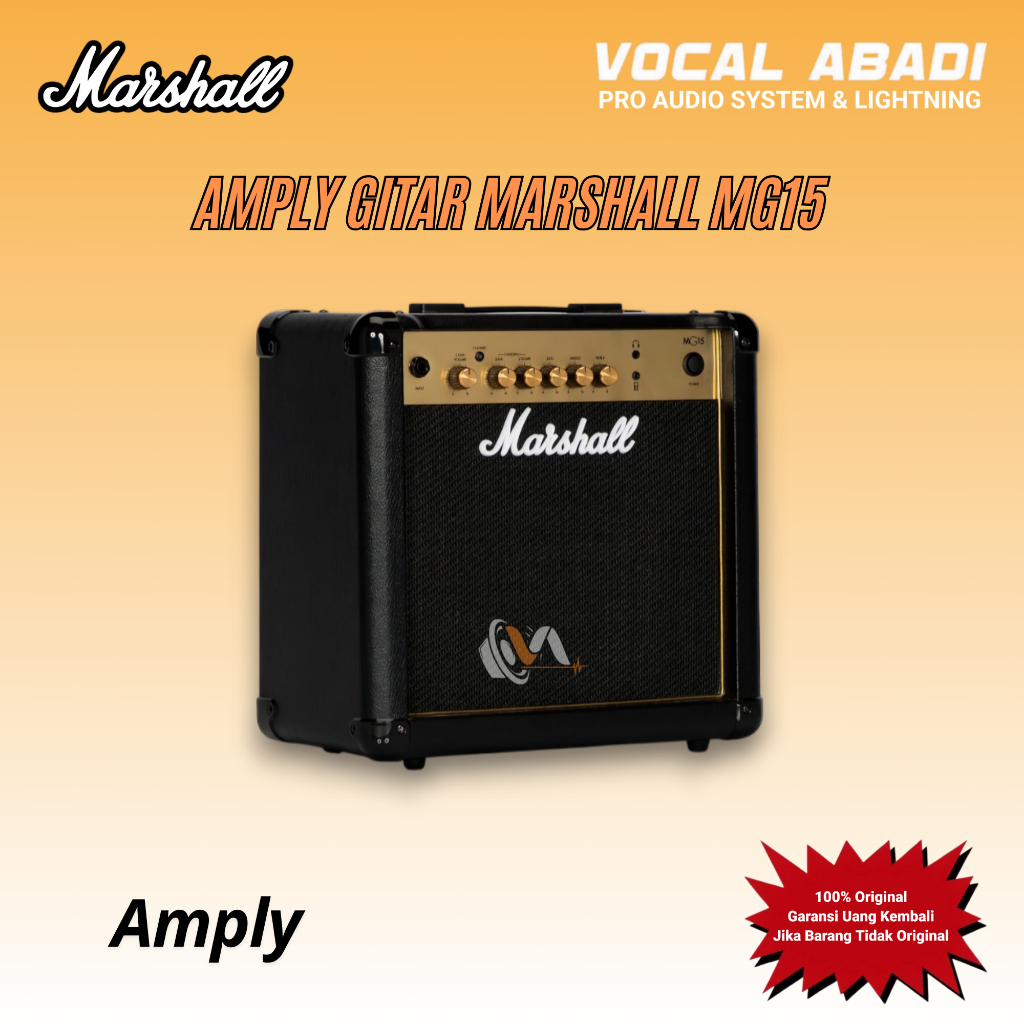 AMPLY GITAR MARSHALL MG15