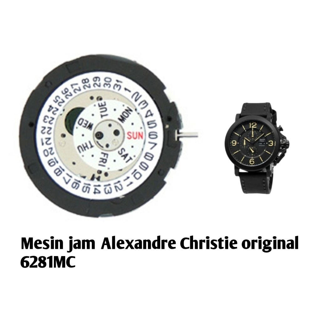 mesin Alexandre Christie original 6281MC
