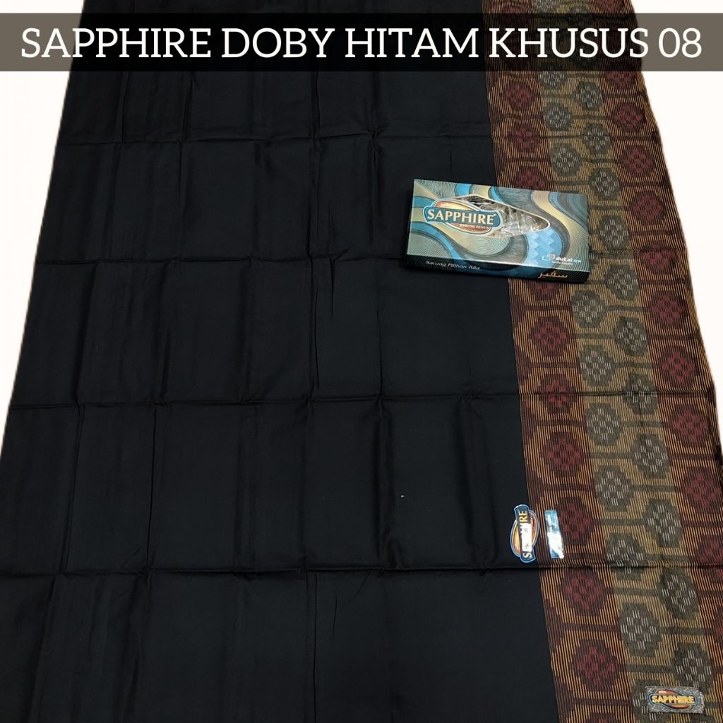 Sarung Tenun SAPPHIRE PREMIUM SONGKET KWS JAGUAR JAGUARD JACQUARD dan DOBY ONIX EQUALIZER NETA POLOS