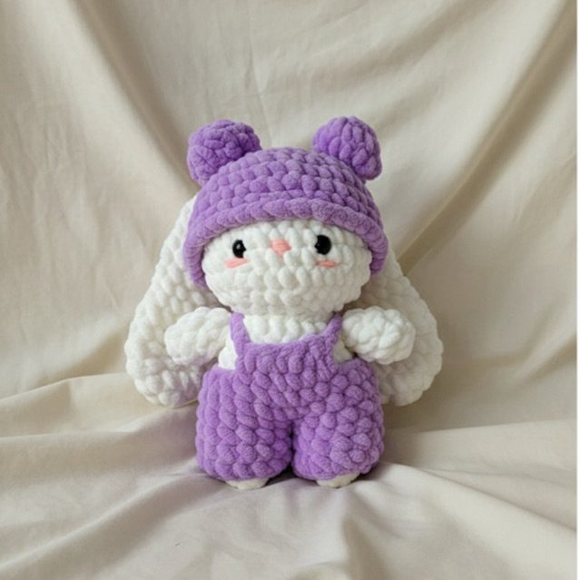 Crochet Bunny | Boneka Bunny Rajut
