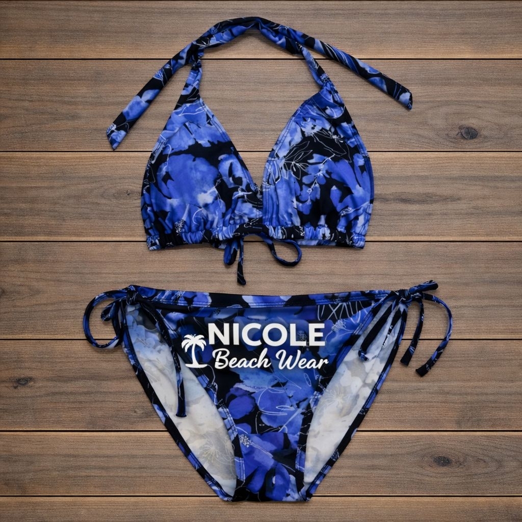 [NICOLE] Bikini XL Tali Besar Bikini Seksi Baju Renang Wanita Bikini Pantai Monokini