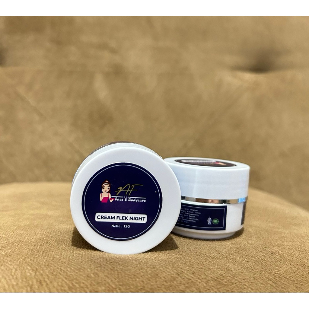 Cream Flek Night || Night Cream || Cream malam Af flek || Af Flek