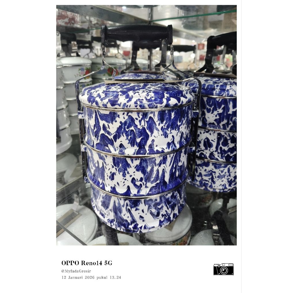 Rantang enamel kedawung blirik 318