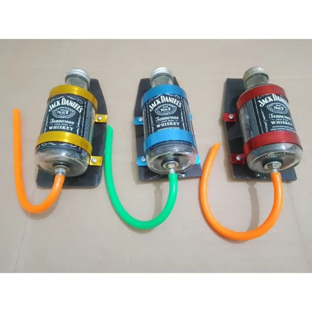 Tempat oli samping botol oli wadah oli samping variasi rx king mini kecil