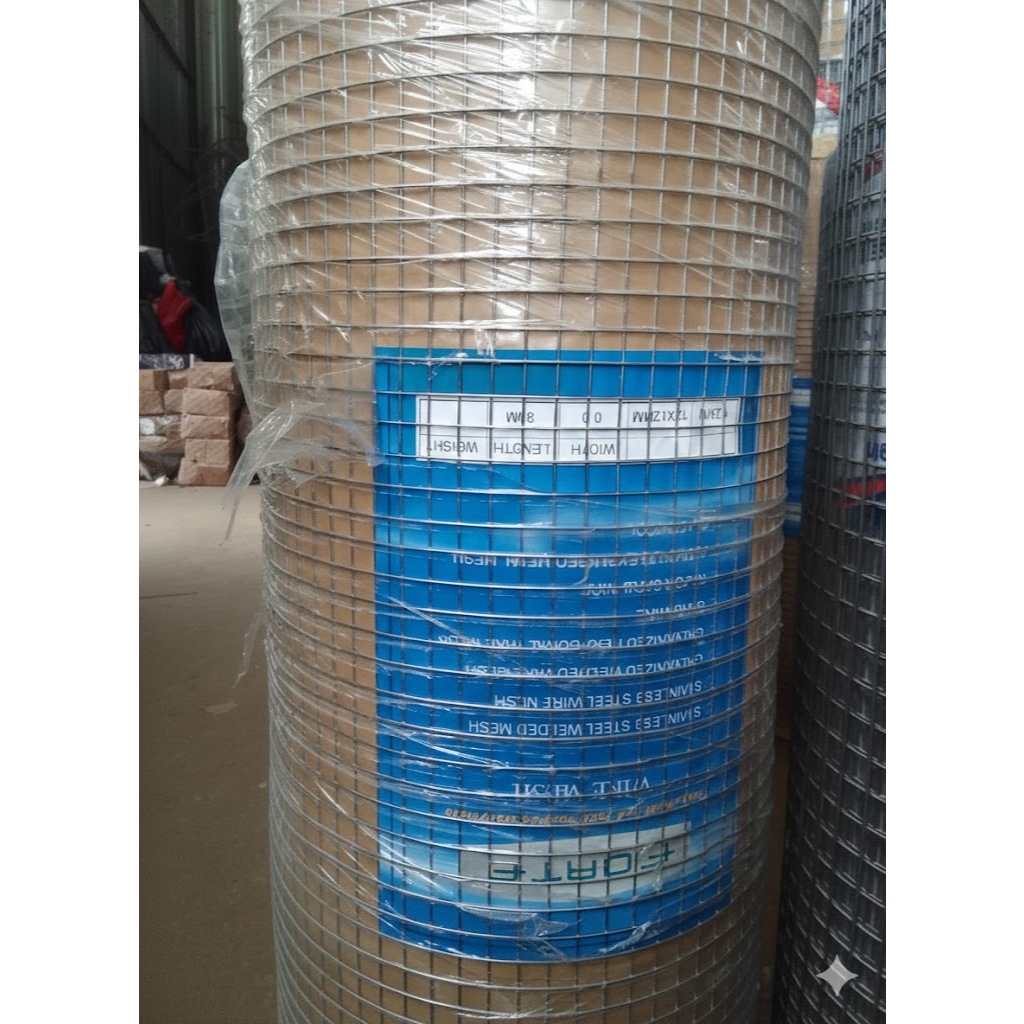 kawat loket/ram galvanis tebal 1.2mm kotak 12x12mm 30m