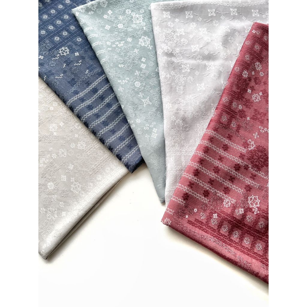 Kain Rayon Jacquard Premium / Kain Rayon Jacquard Bahan Baju Koko/ Kain Rayon Jaguar