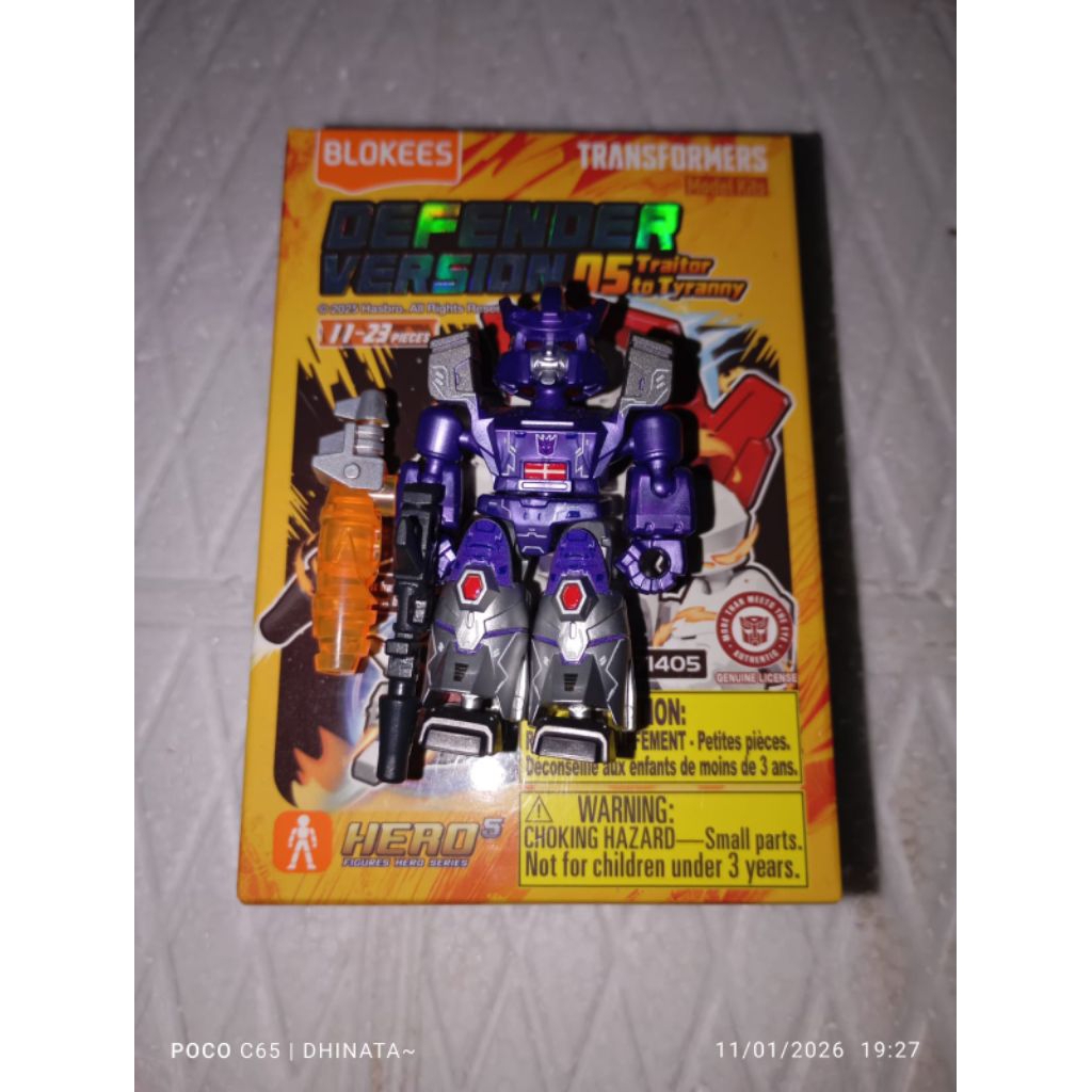 blokees transformers gdv 05 Galvatron secret