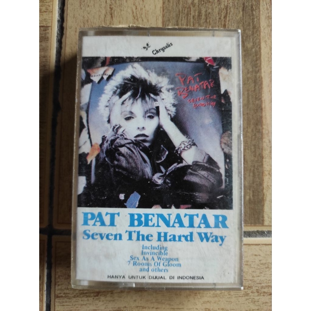 kaset pita PAT BENATAR "seven the hard way"
