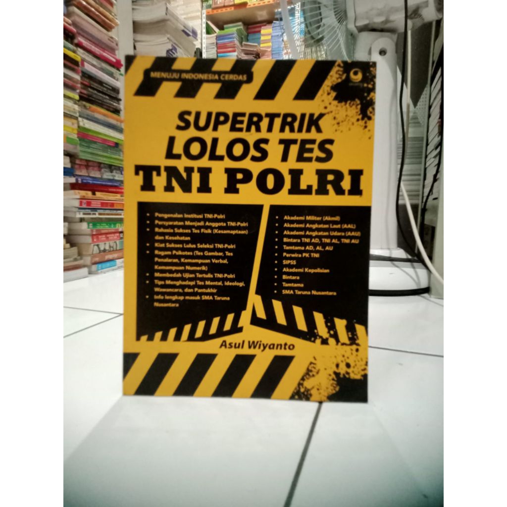 BUKU SUPERTRIK LOLOS TES TNI POLRI