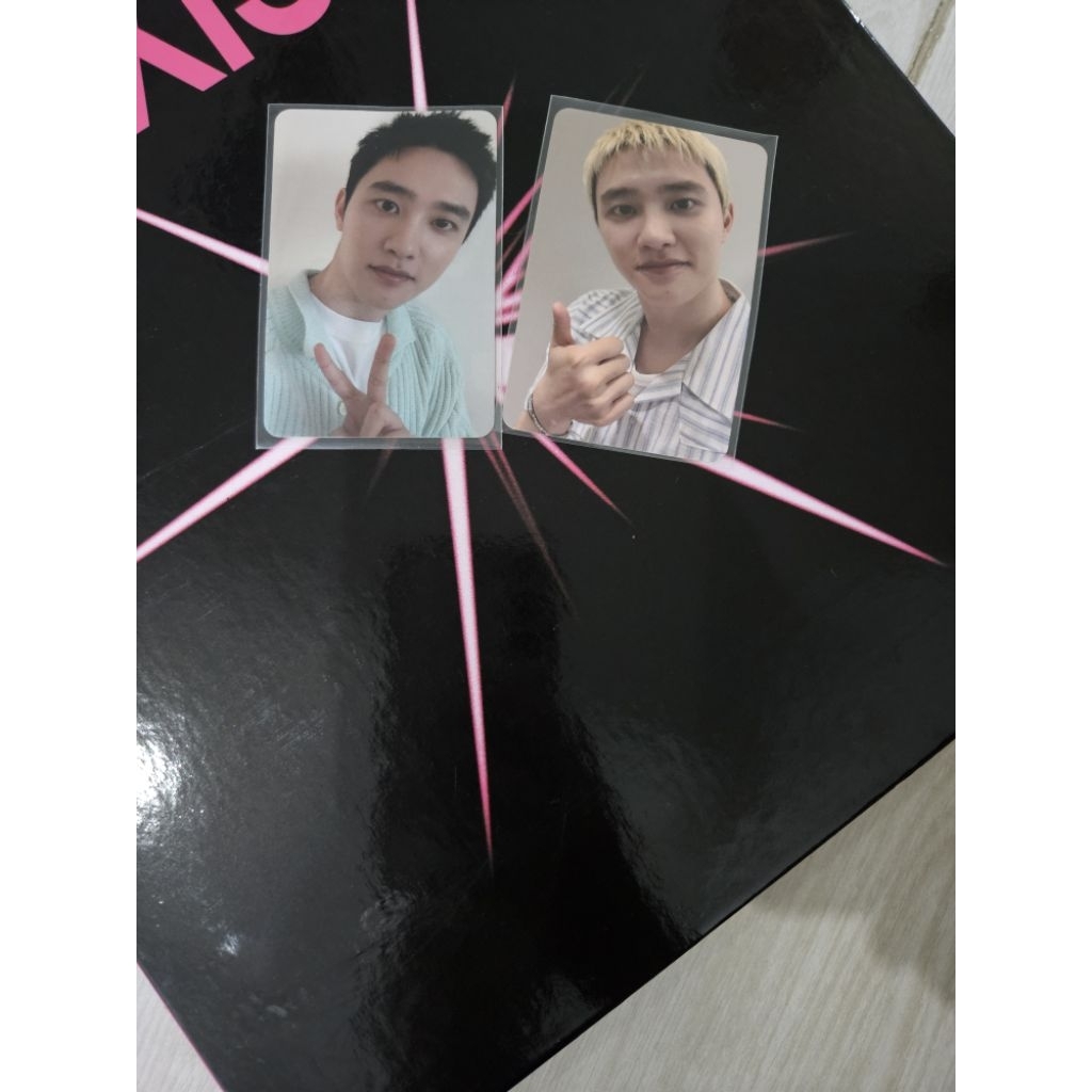 exo kyungsoo bdm d.o. bliss pc photocard fs vce official set