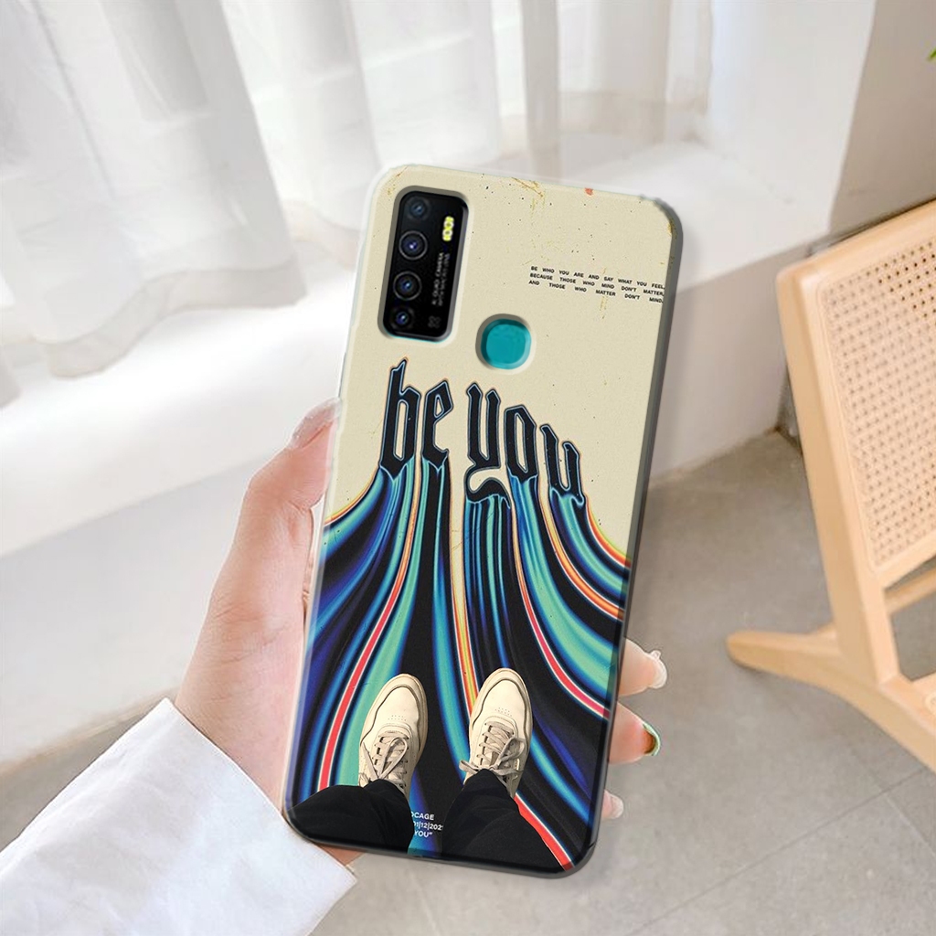 Softcase Infinix Hot 9 Play - Infinix Hot 9 Play Case Lentur - Aksesoris HP - Case Karakter Motif Te