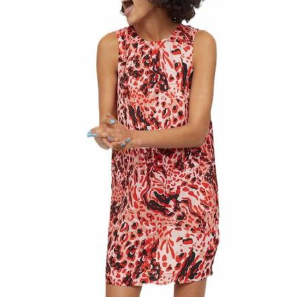 hm dress leopard