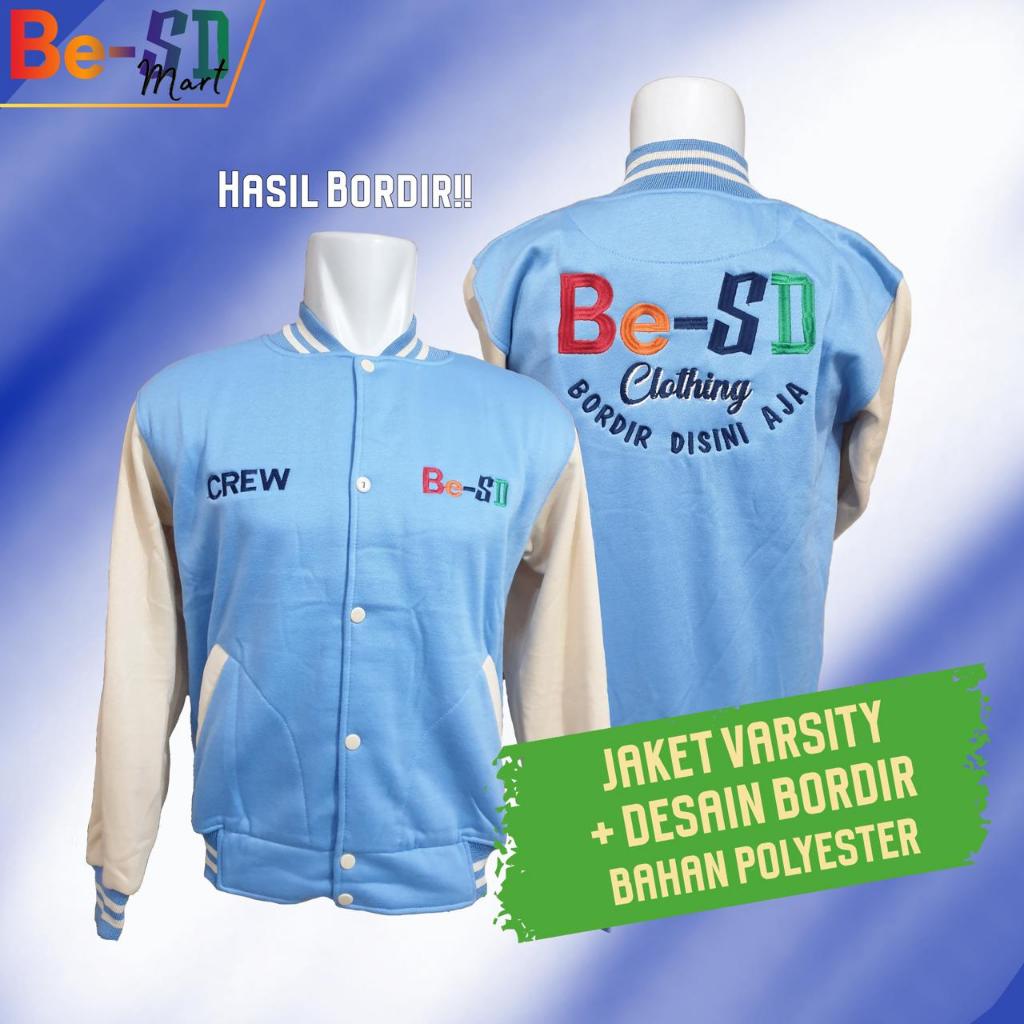 BORDIR Jaket Kancing Baseball I Jaket Lulusan I Acara Alumni I Angkatan Kampus dan Sekolah I Bordir 