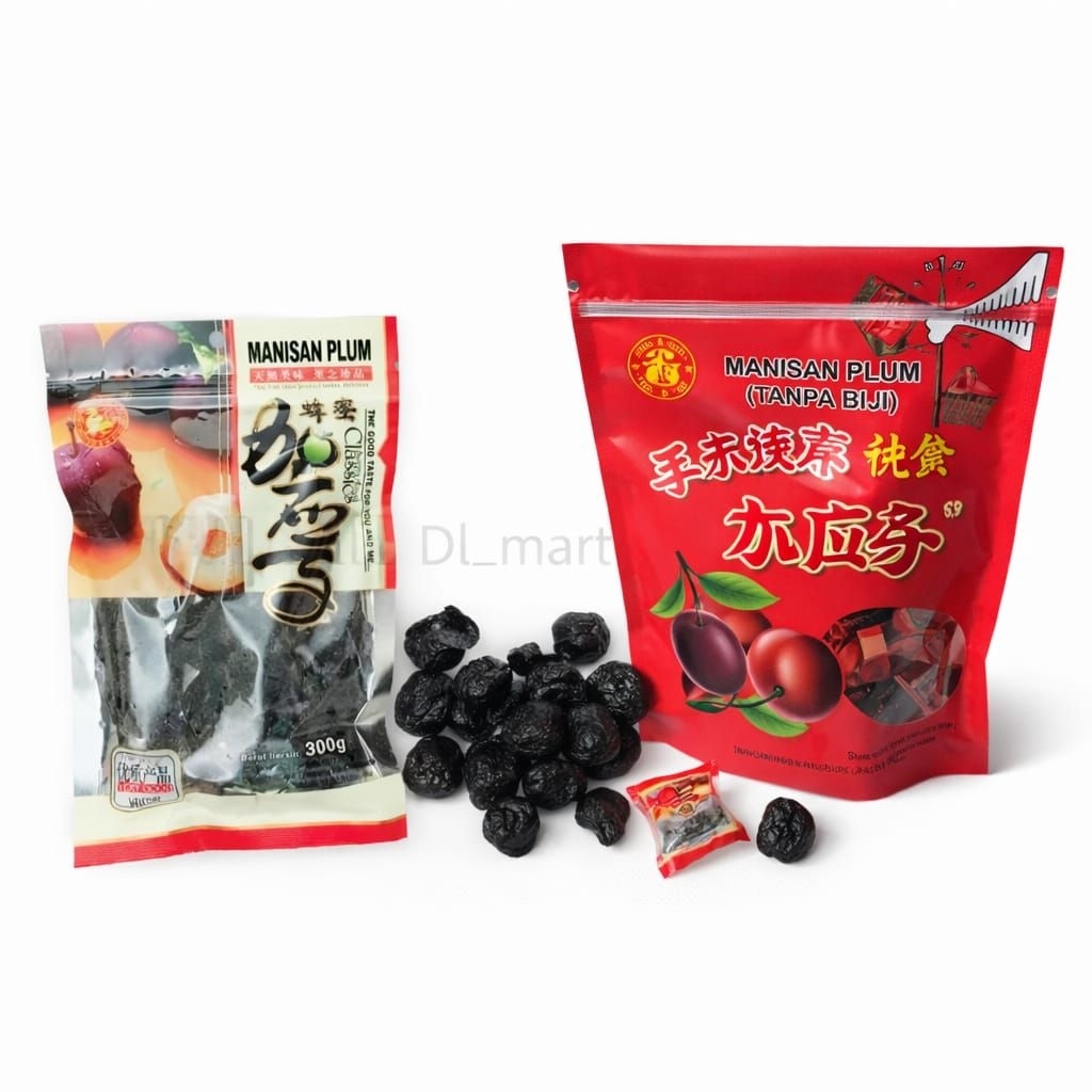 Manisan Buah Plum Plum Basah Tanpa Biji / Kiamboy / Manisan Buah Peach Manisan Plum Sianto