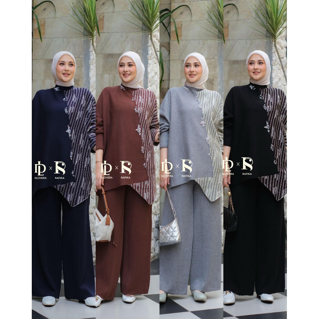 FAIQA SET CELANA BY RAFIKA X DLOVERA