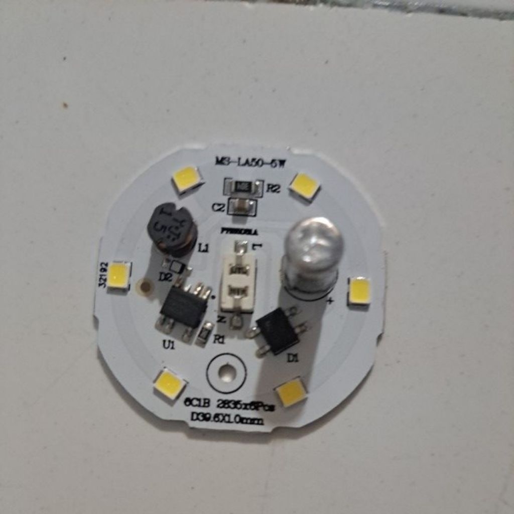 Mesin Lampu Pcba Led AC 5W. Modul led. LED AC Putih Terang