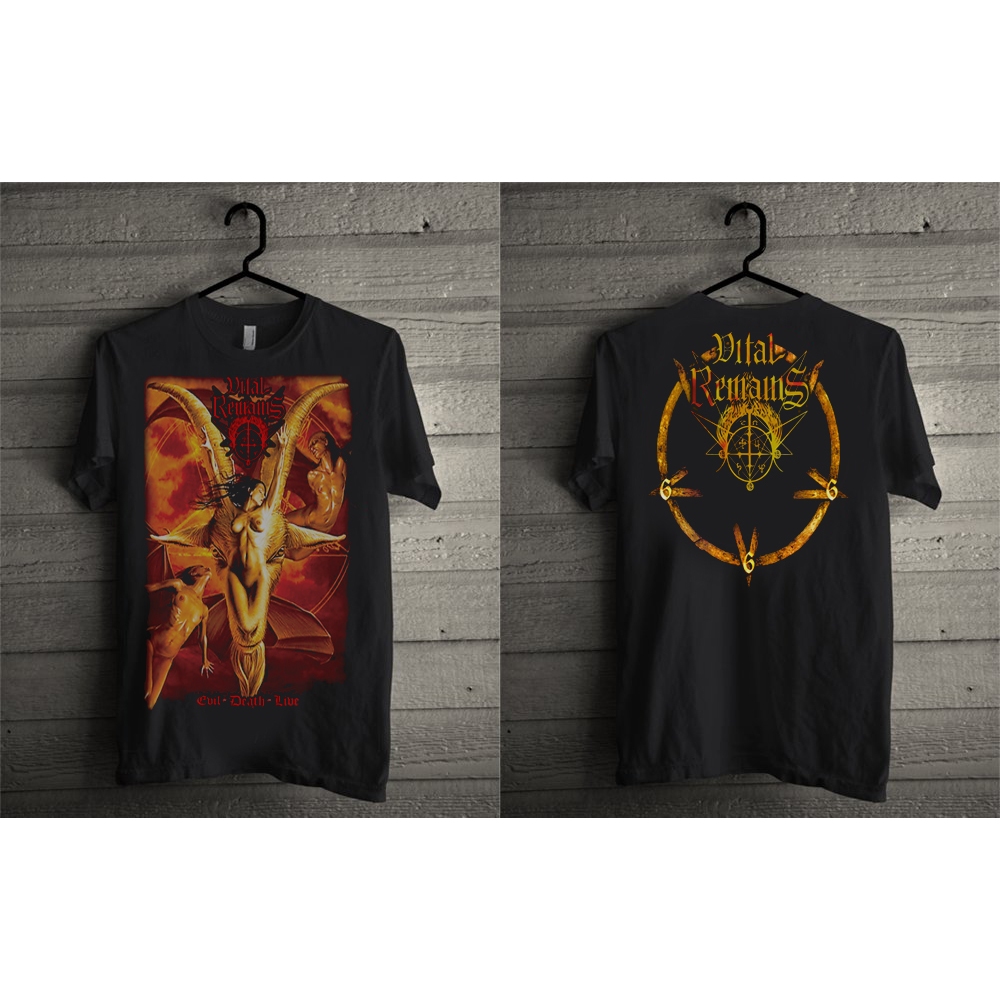 Kaos Lengan Pendek Vital Remains