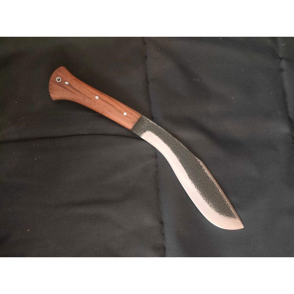 Pisau Kukri bahan Spring / Carbon Steel