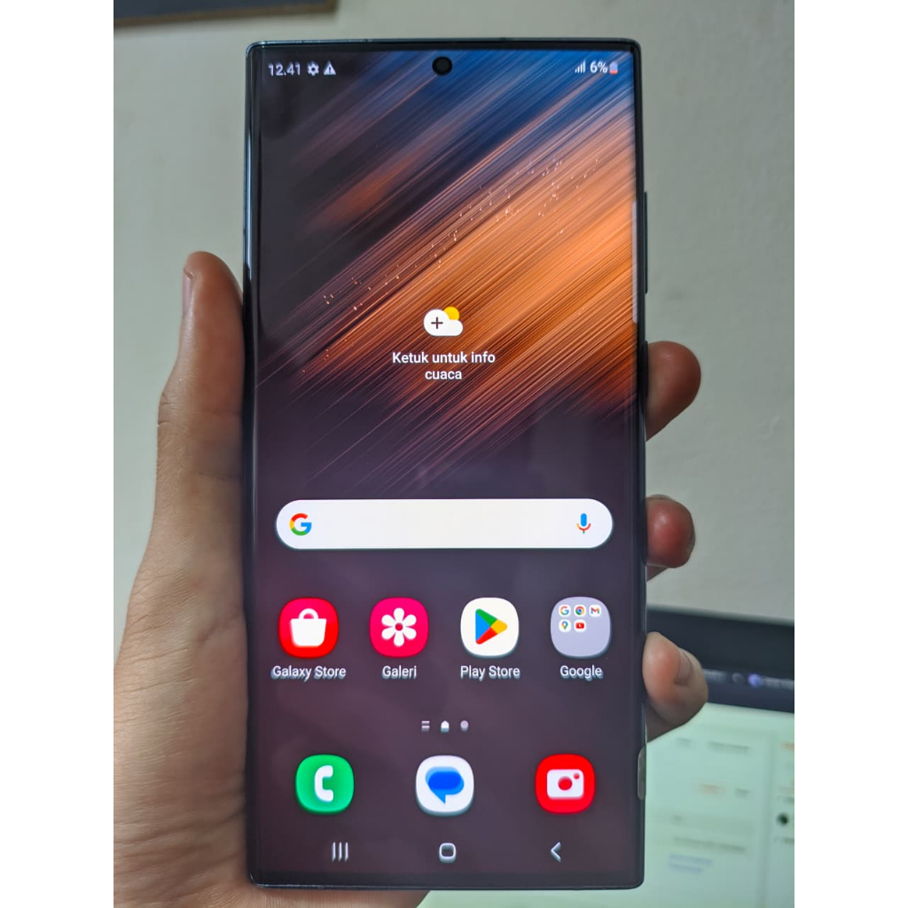 SEIN | Samsung Galaxy S22 Ultra 12/256GB Minus Ringan gambar no.3-4 Second Resmi Indo