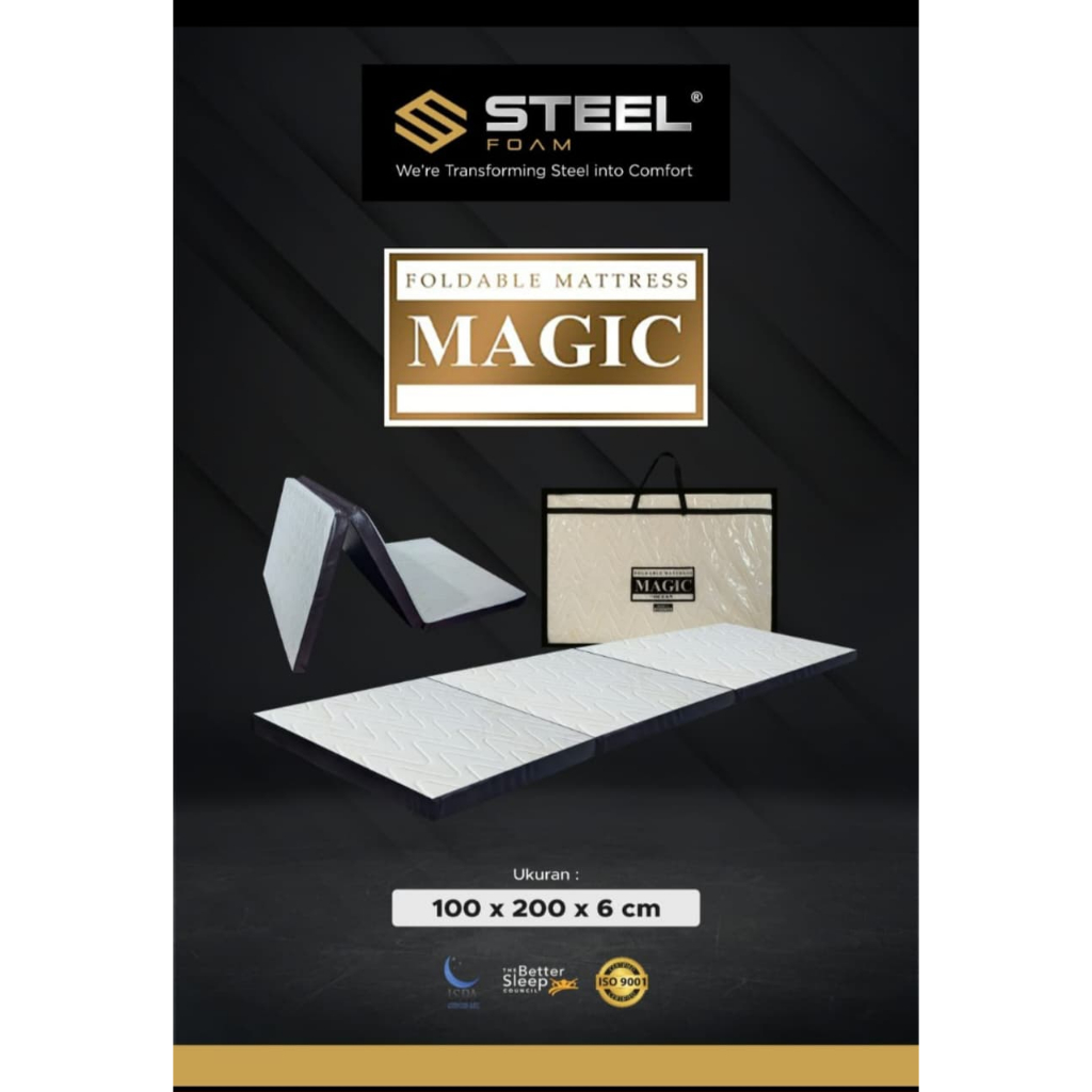 Kasur busa steel foam Magic