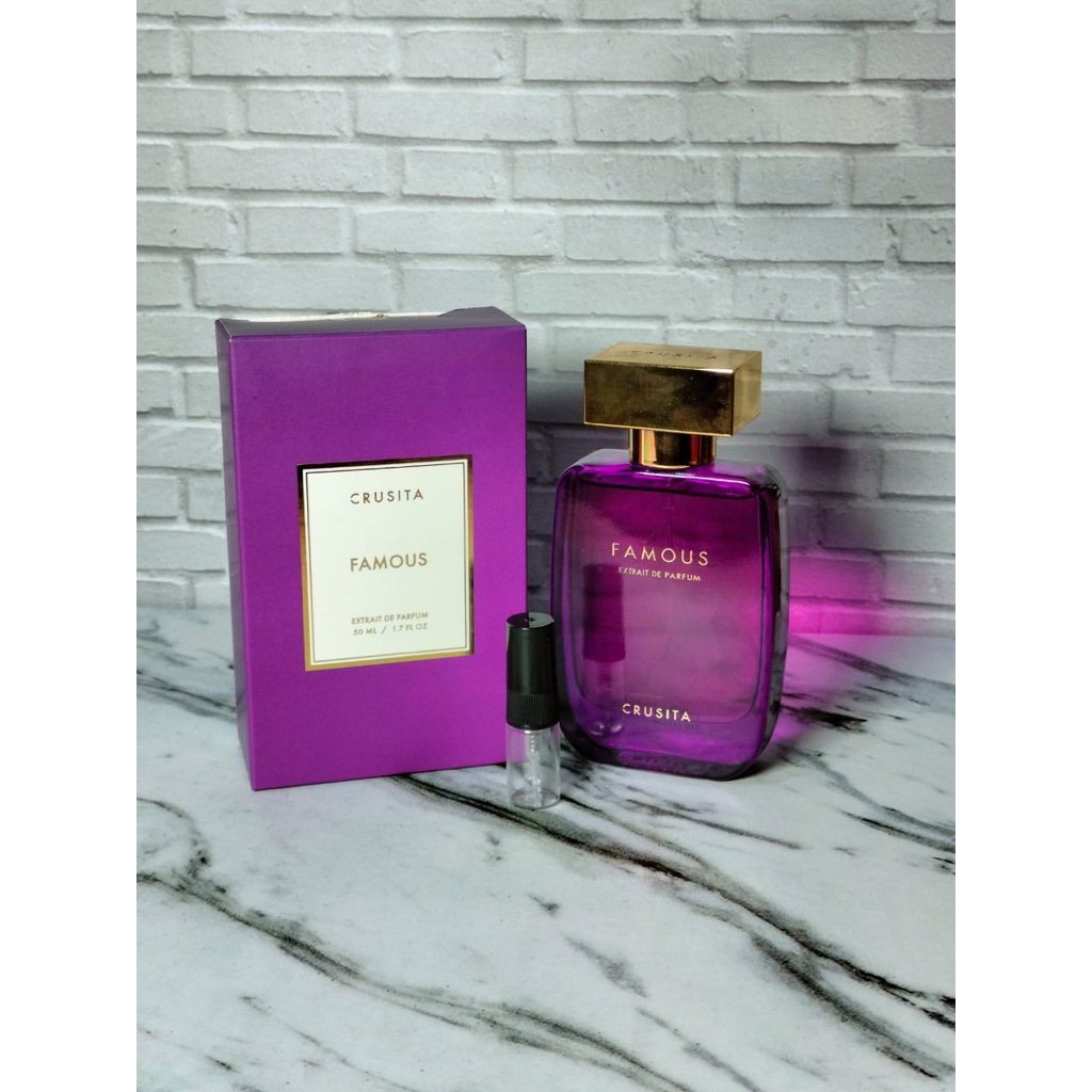 Decant Parfume Crusita Varian Famous