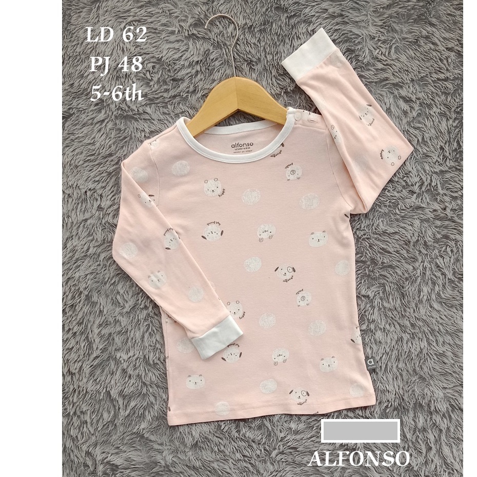 Atasan baju tidur anak 5-6th ALFONSO