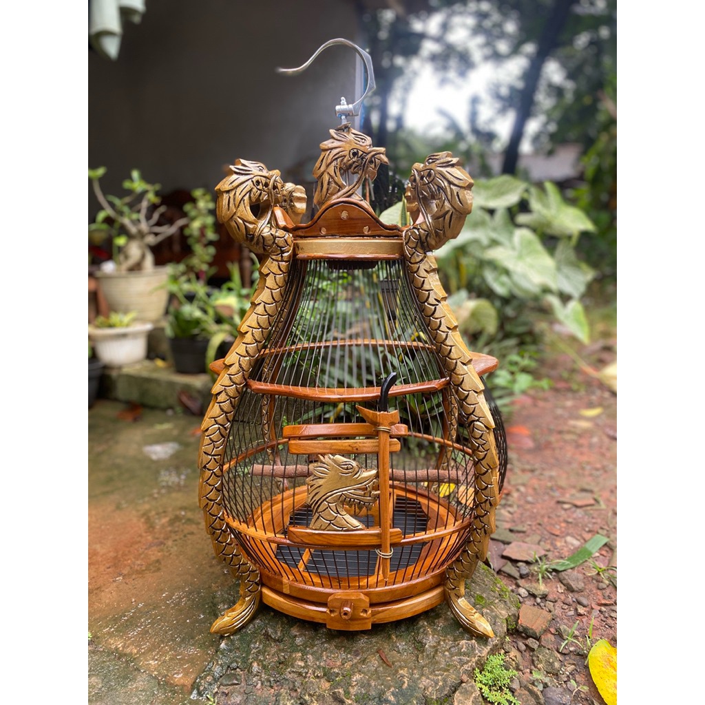 sangkar ukir burung perkutut