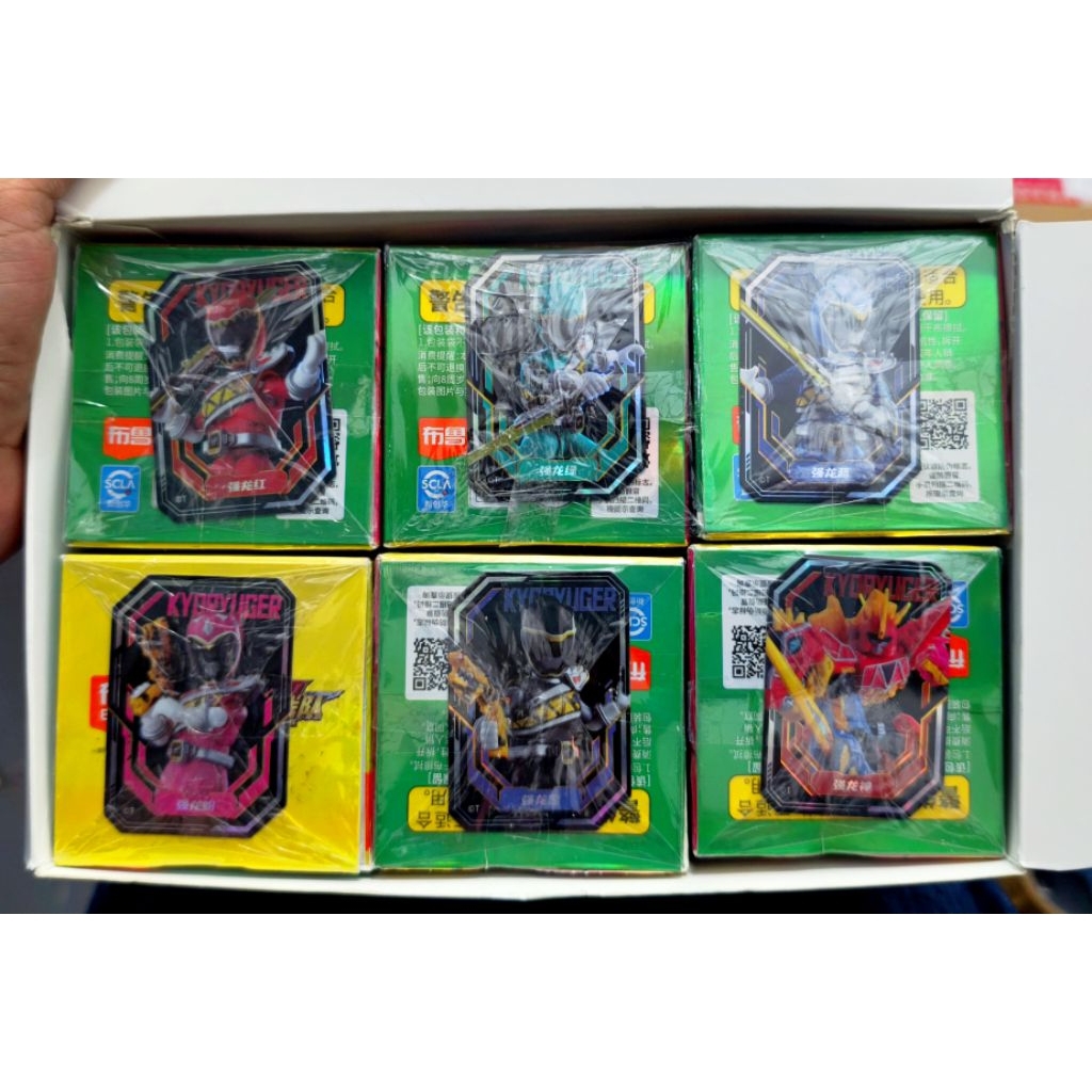 Bundling Lengkap Blokees Zyuden Sentai Kyoryuger plus Zord