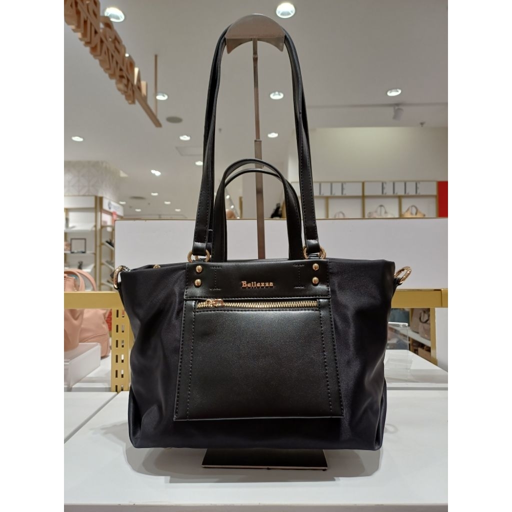 Tas Wanita Handbag Nilon BELLEZZA 24242 Original Depstore Mall Ori Tas Jinjing Bahu Sling Bag Selemp