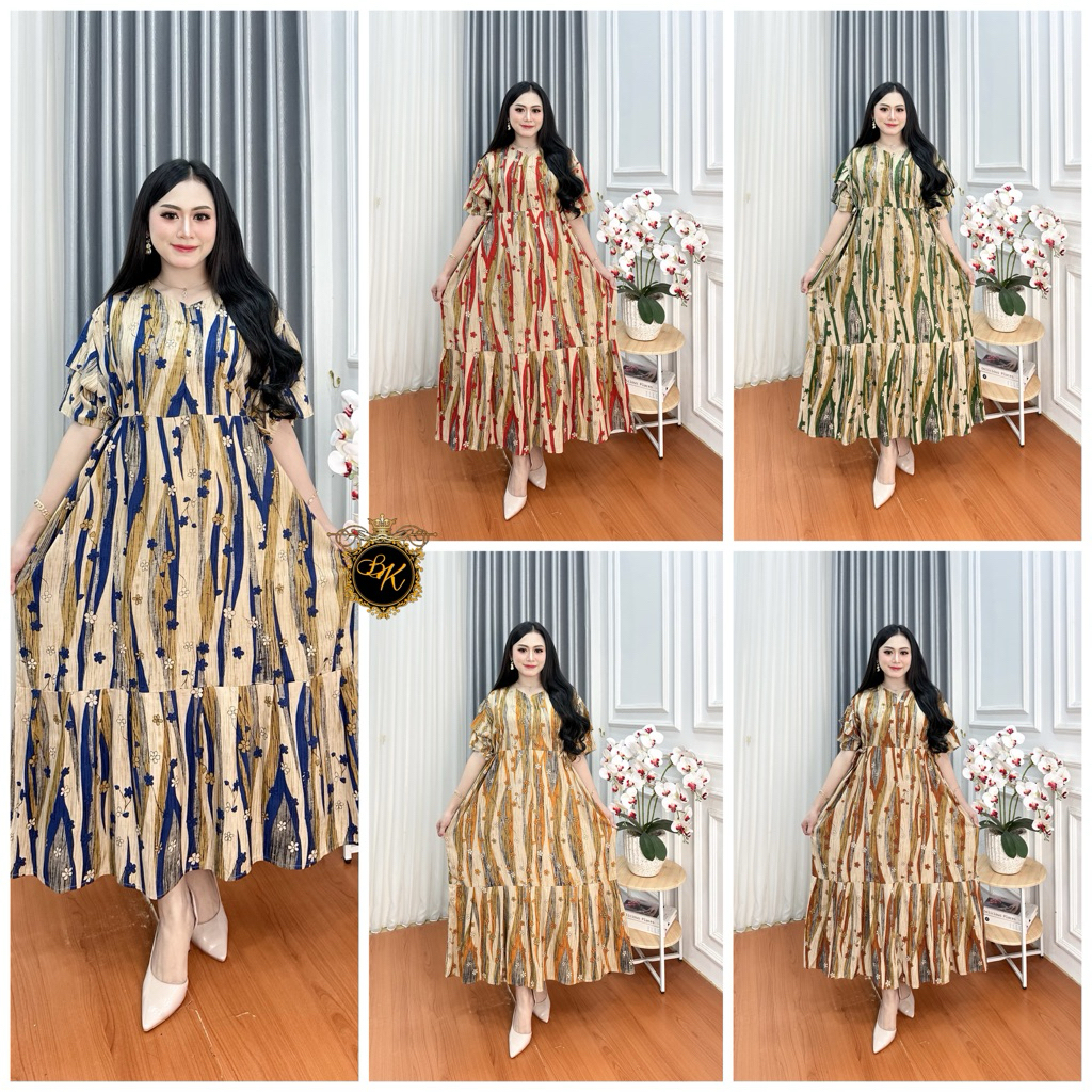 Daster Kanaya Jumbo| Daster Chibi Jumbo| Dress Kanaya Terbaru