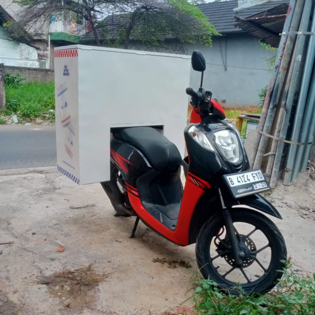 Gerobak Kopi Box Motor Keliling Makanan Minuman (invoice)