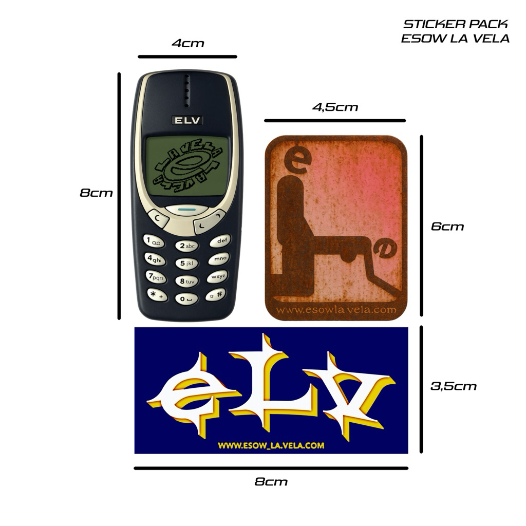Sticker Pack Esow La Vela