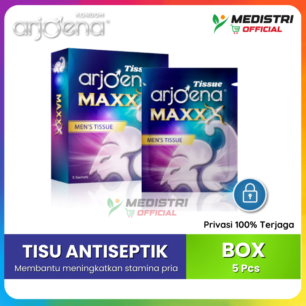 Tisu Magic Arjoena Maxxx Men's - 5 Pcs