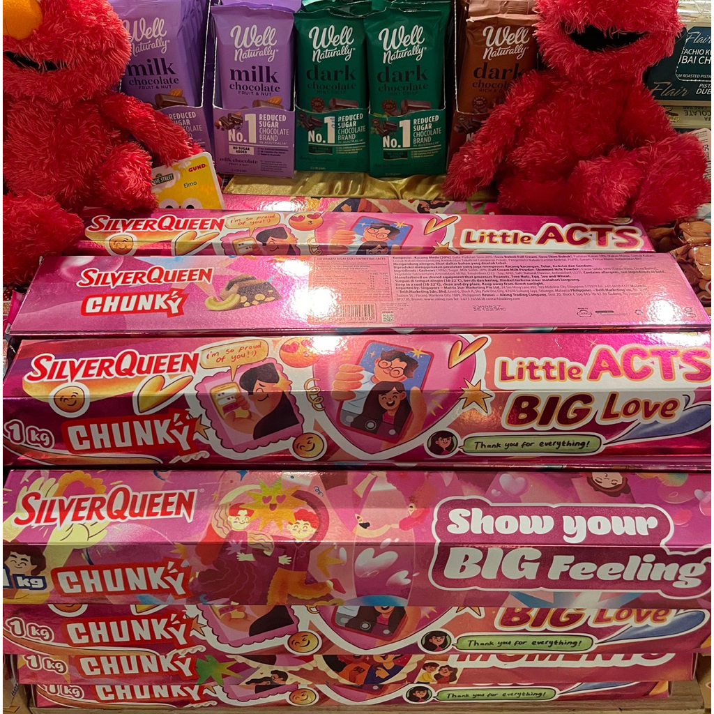 Cokelat Silverqueen Jumbo 1 Kg | Silverqueen Chunky 1 Kg Spesial Valentine