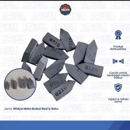 8210 widia mata pahat mata bubut besi dan batu c122 c125 tungsen carbide