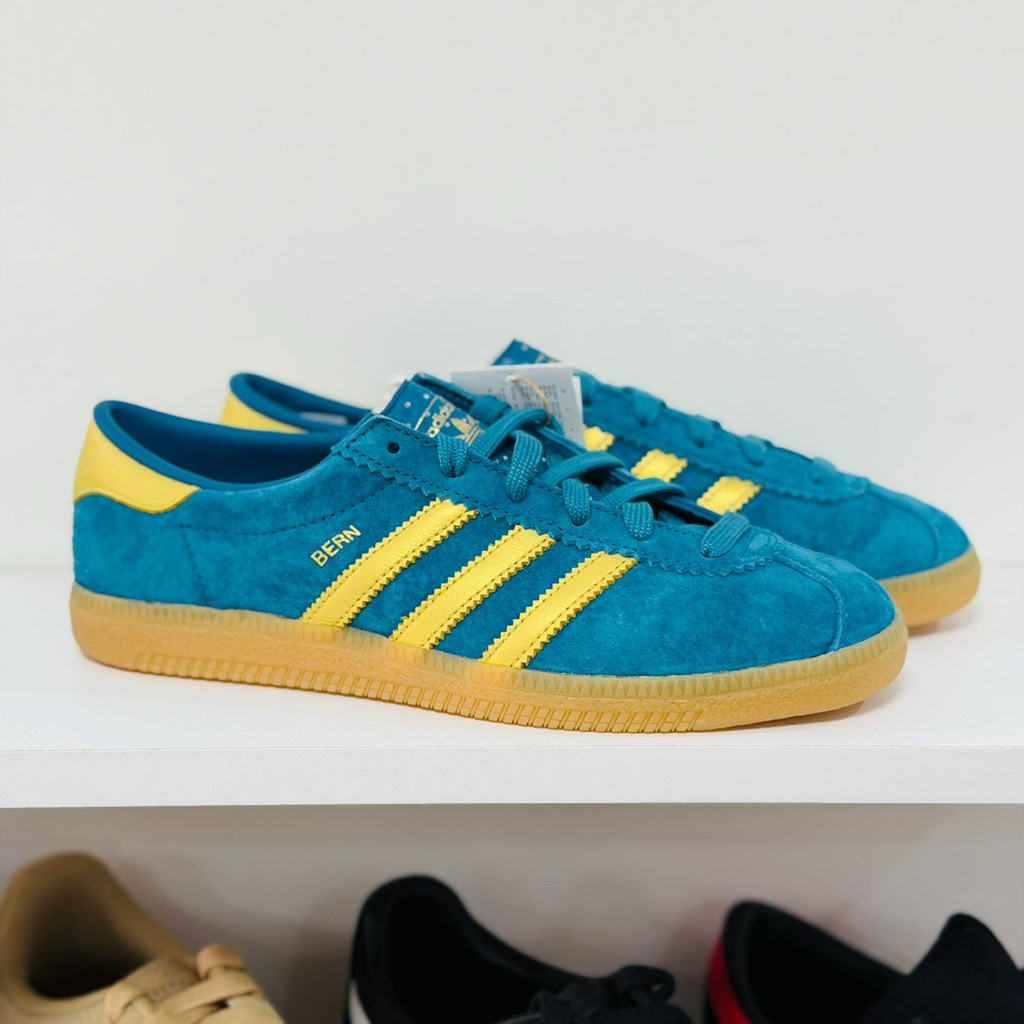 Adidas Bern Exclusive Archive City Series Teal Gold BNIBWT 100% Original Size : 42 ( 8 UK / 26.5 cm 