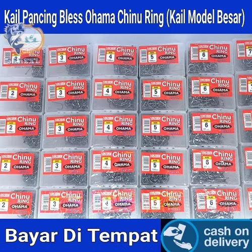 Kail Pancing 1 set Box Bless Chinu Ring OHAMA 1053BN